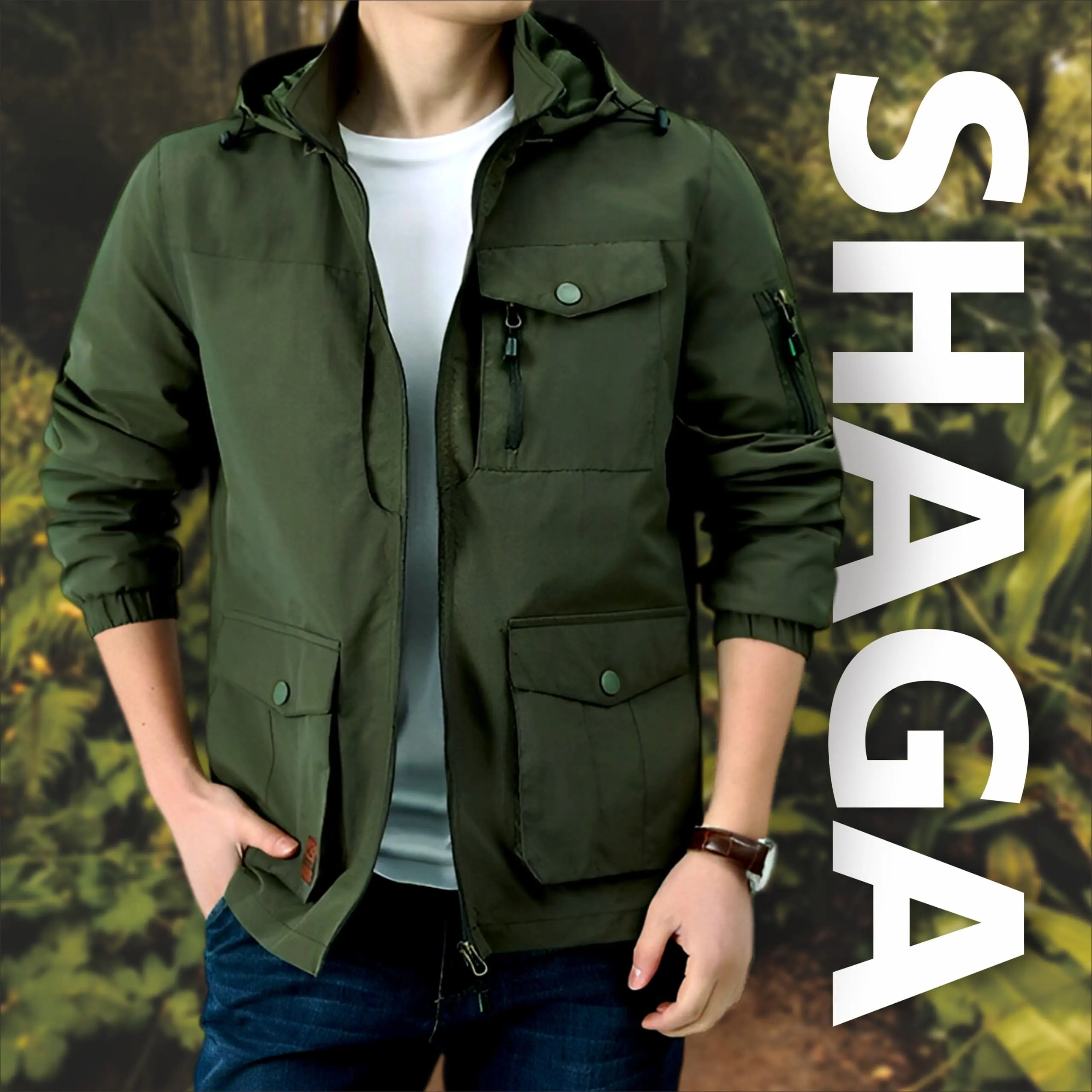 Larisko Jaket Windberaker Shaga Premium Waterproof