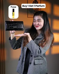 [ Buy 1 Get 1 Pafrum ] Dayris Alisya Wallet - Dompet Lipat Wanita - Dompet Kartu Panjang - Dompet Wanita Premium - Dompet Wanita Bisnis