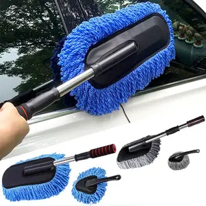 Kemoceng Telescopic Microfiber Fleksibel Mobil Tebal Scalable Pembersih Debu Rumah Mobil Anti Gores Bebas Dust Remover Kendaraan Pembersih Debu Mobil  Car Duster Pembersih Telescopic Mobil