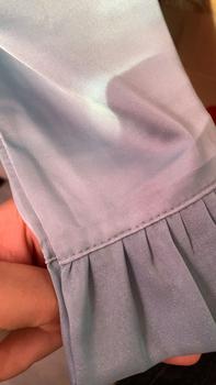 Product Review of Bộ đồ mặc nhà pizama tay dài quần dài CỔ BÈO phối voan chất vải lụa latin mềm mịn dành cho nữ từ 45-65kg pijama ngủ from C** T**5 0