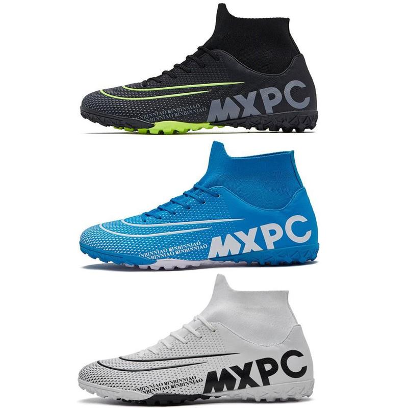 Product Introduction of Children Adult Unisex High Top Five Football boot Indoor Training Football boot Kasut bola sepak Football Shoes Sports Shoes Football boot Men's Shoes Sports Shoes Men's Sports Shoes Sports Leisure 1