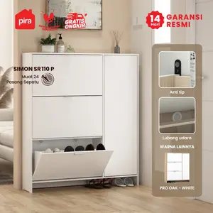 PIRA METROPOLIS - SIMON SR110P Rak Sepatu / Lemari Sepatu Tertutup