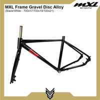 Gambar MXL Frame Sepeda Gravel 700 Discbrake Include Fork Alloy Rangka Sepeda - Black, 19 (L) dari MXL Sports Indonesia Kota Administrasi Jakarta Selatan 3 Tokopedia