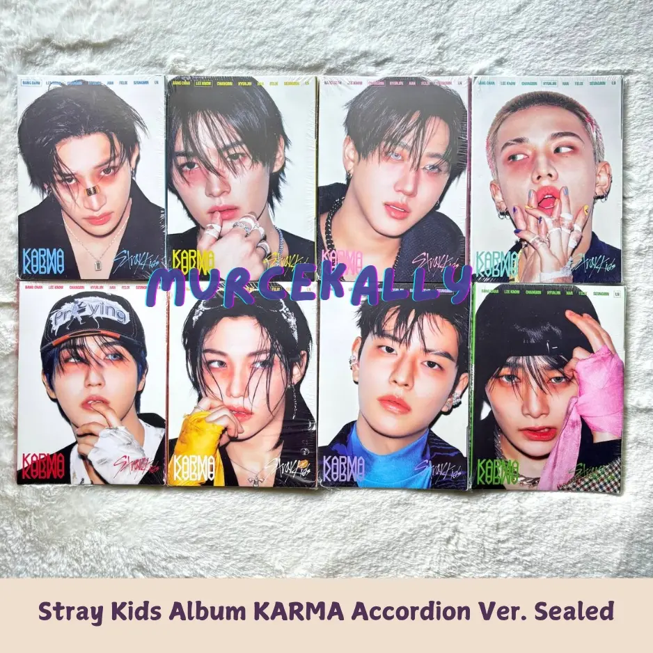 [READY STOCK] Stray Kids Album KARMA Accordion Ver. SEALED No Web Benefit