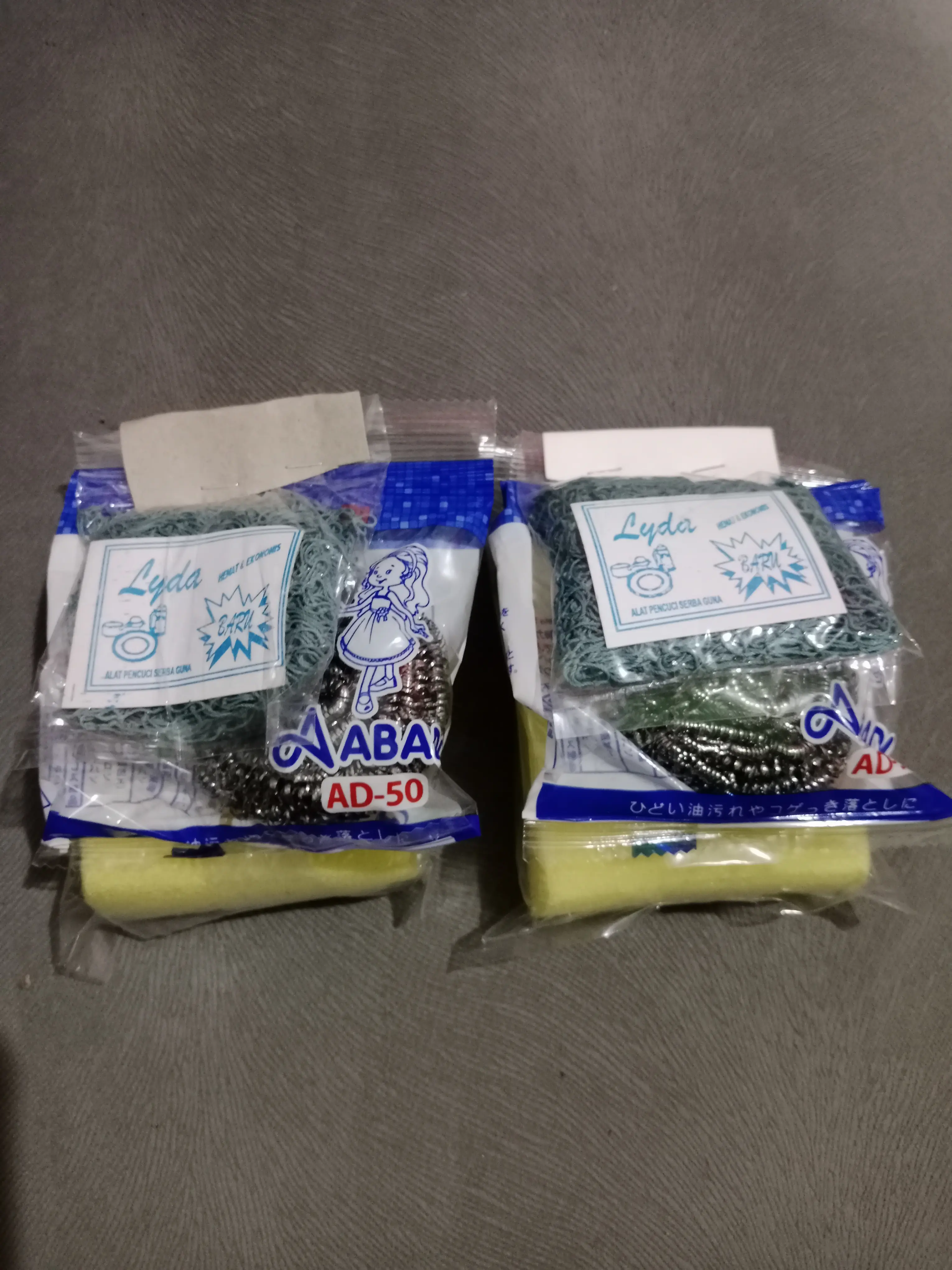 Alat Cuci 3in1 Sabut Jaring Gosok Panci Busa Cuci Pinring Piring