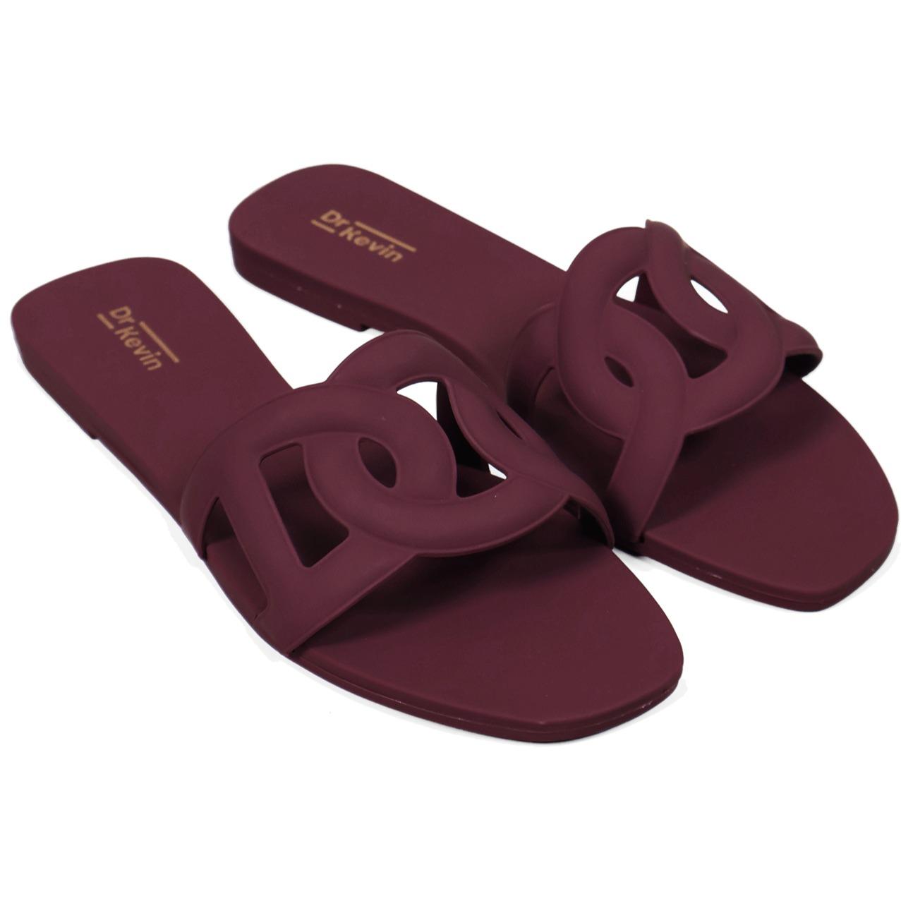 Dr. Kevin Sandal Selop hak rata Wanita Flat Sandals 571-200