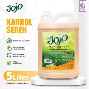 Jojo Premium Karbol Sereh Anti Bakteri / Lemongrass Floor Disinfectant - 5L