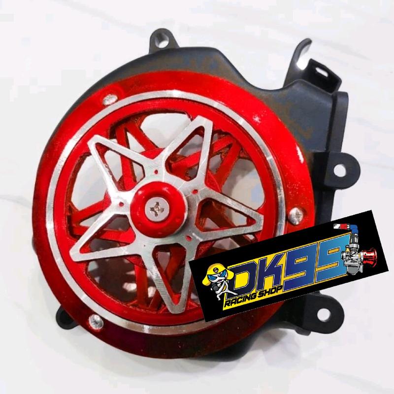Tutup cover kipas set Spiner Spinner Putar Motif bintang full Vespa Beat Fi Street Scoopy Mio Vario Mio M3 Mio Soul GT Motor Motorcycle 7