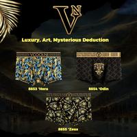 Gambar VCOOLNI-Premium Brand Men's Underwear Gift Box |  Breathable, Comfortable, and Antibacterial, soft | Ice Silk Printed Boxers | boxer import cowok ori 2025 | boxer pria motif lucu | boxer cowok dewasa pria import | pria,katun - hera+odin+zeus(3packs), XL dari VCOOLNI Indonesia Kota Administrasi Jakarta Barat 1 Tokopedia