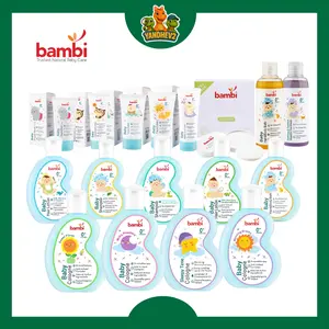 Bambi Baby Care Cologne | Shampoo | Hair Lotion | Hair and Body Wash / Sabun Mandi | Suncreen Lotion| Diaper Rash I Telon Balm I Face Cream