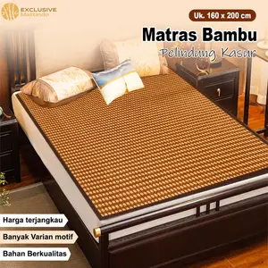 X3B1-Tikar Bambu / TIkar Lipat Bambu Tatami Ukuran 160cm x 200cm Hadiah