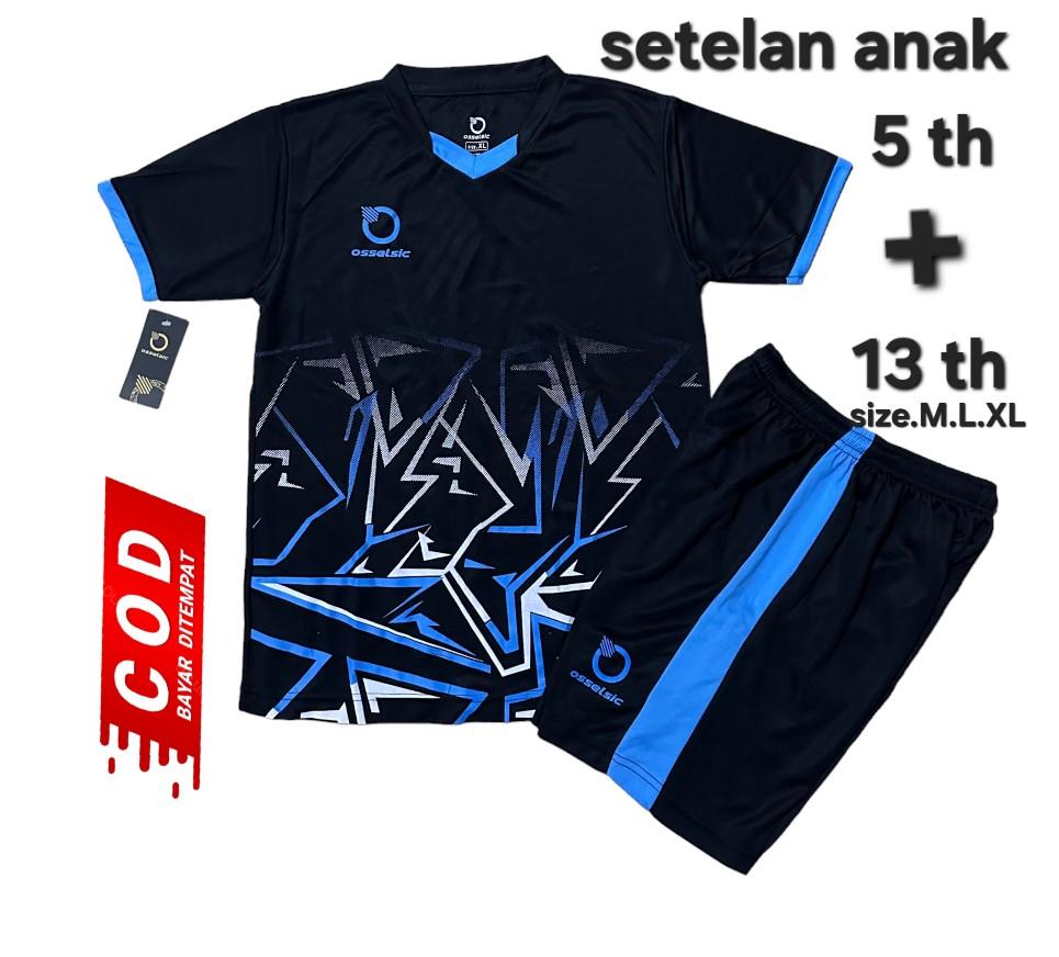 Baju olahraga Anak SD SMP SMA jersey tarkam Celana Pakaian Woven Yarn Dyed Fabric Cepat Kering Setelan Outdoor