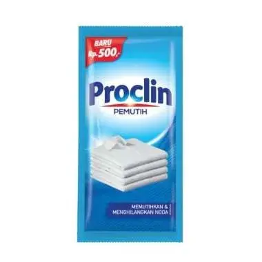 PROCLIN pemutih pakaian 25ml x 12pcs 1 Renceng 2