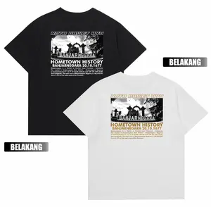 T-shirt Banjarnegara Street Local Culture Kaos Kota Banjarnegara