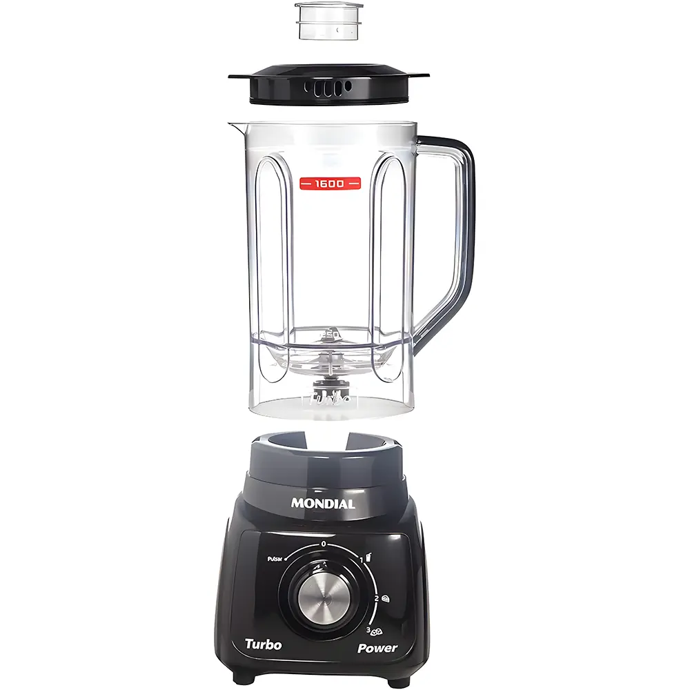 Liquidificador Mondial L-99 Turbo 3 Velocidades 550W - 3