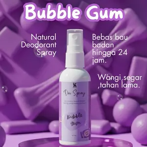 ZAFRINS Deo dorant spray tawas bubble gum