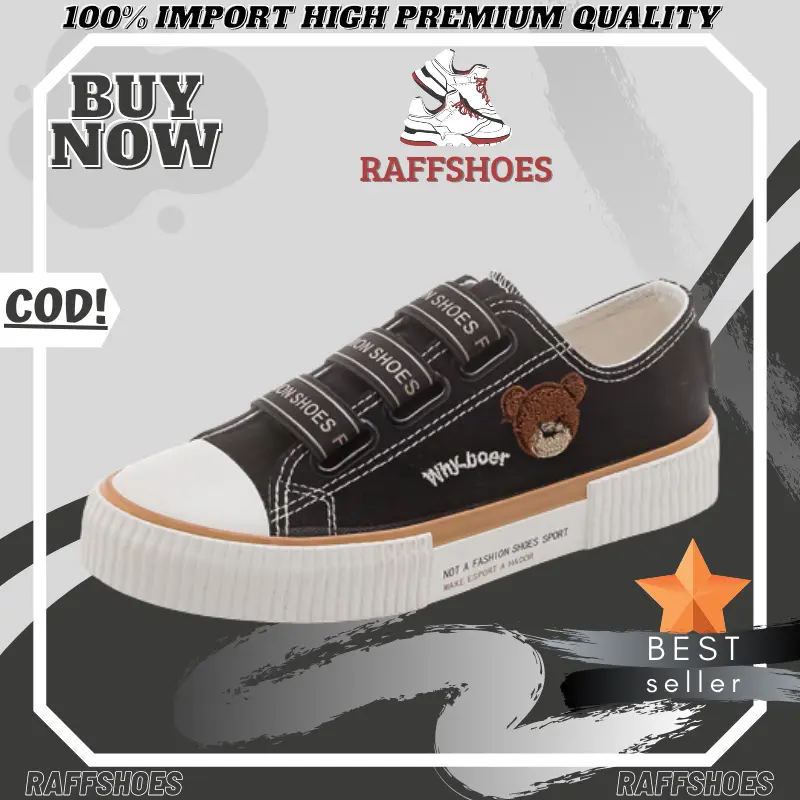 Sepatu Kets Sneaker Wanita HAOOR-980 - Sepatu Sport Korea