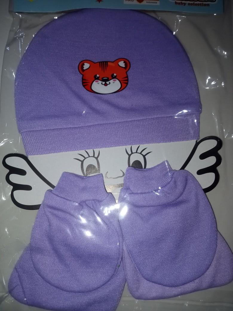 Product Introduction of 1 pcs set topi bayi warna Newborn untuk laki-laki dan perempuan 6