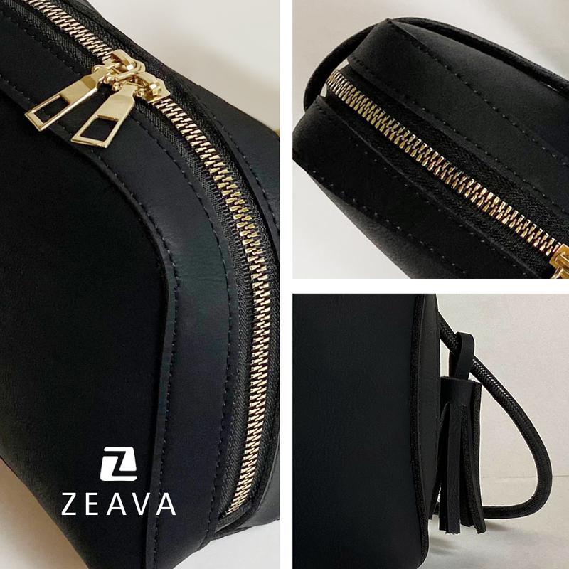 [ZEAVA] Alice Mini Slingbag - Tas Selempang Mini/Slingbag Fashion/Mini Pouch Wanita Hitam 8
