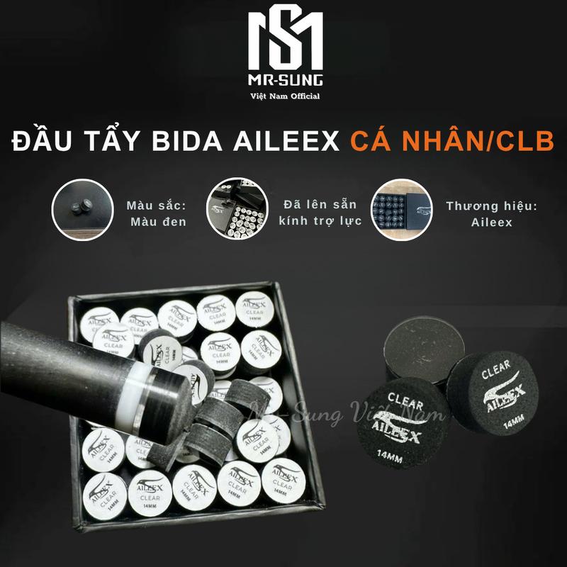 Đầu tẩy cho cơ bida
