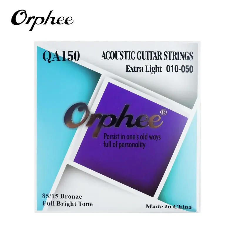 Orphee QA Senar SET Gitar Akustik String Ukuran 9 10 11 12 QA140 QA150 QA160 QA170 Q160S Q160C 3