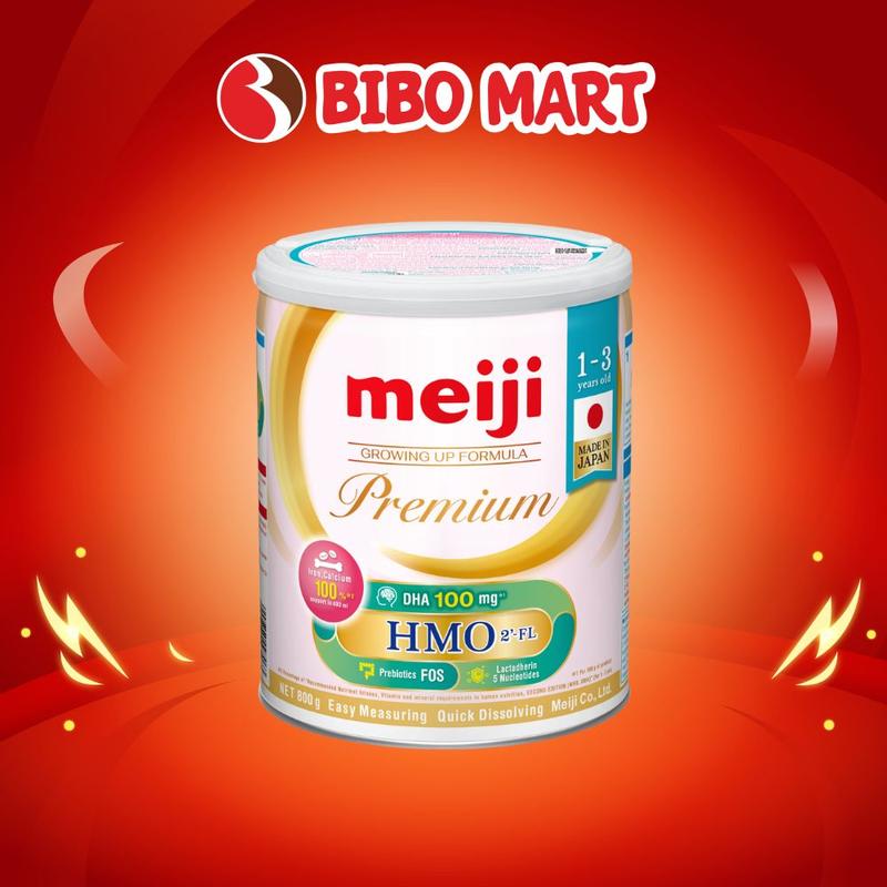 Sữa Meiji Growing Up Formula Premium 800g Cho Bé Từ 1 Đến 3 Tuổi - Bibo Mart