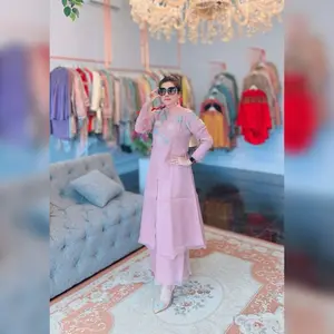 one set kurung melayu organza