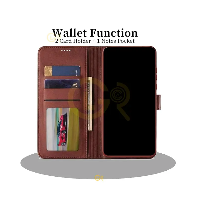 Case Untuk Hp Infinix Smart 9 | 9 HD | X6532 | X6532C Casing Flip Cover Dompet Kulit Buka Tutup Standing Untuk Ponsel 2