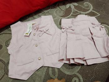 Product Review of { Calibrary } Jennie Set 1 - 4 tahun | One Set Vest and skirt | setelan anak perempuan | Fashion anak perempuan | setelan Rok anak perempuan from r**a 1