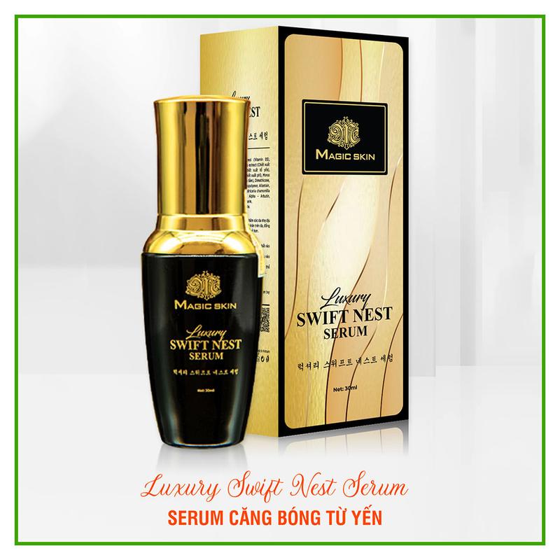 Serum Yến Tươi Magic Skin Luxury Swift Nest Serum magicskin Căng Bóng Dưỡng Trắng Dưỡng Ẩm Ngăn Ngừa Lão Hóa