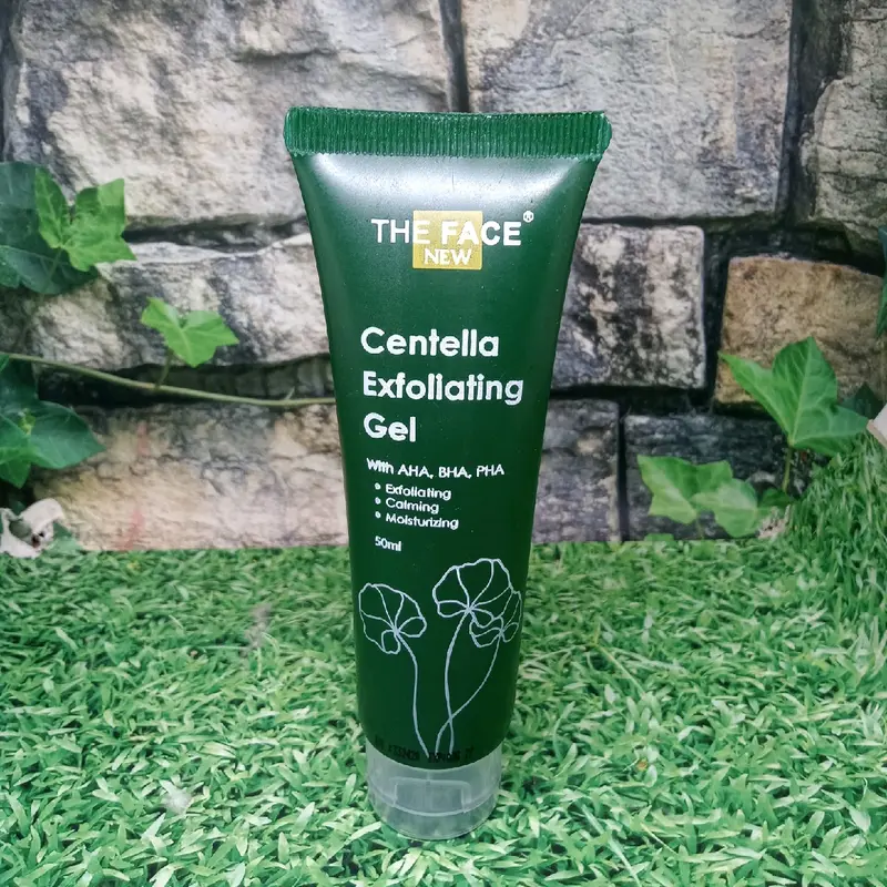 [BPOM] THE FACE Temulawak Centella Exfoliating Gel (50ml) - Gel Eksfoliasi Wajah 3