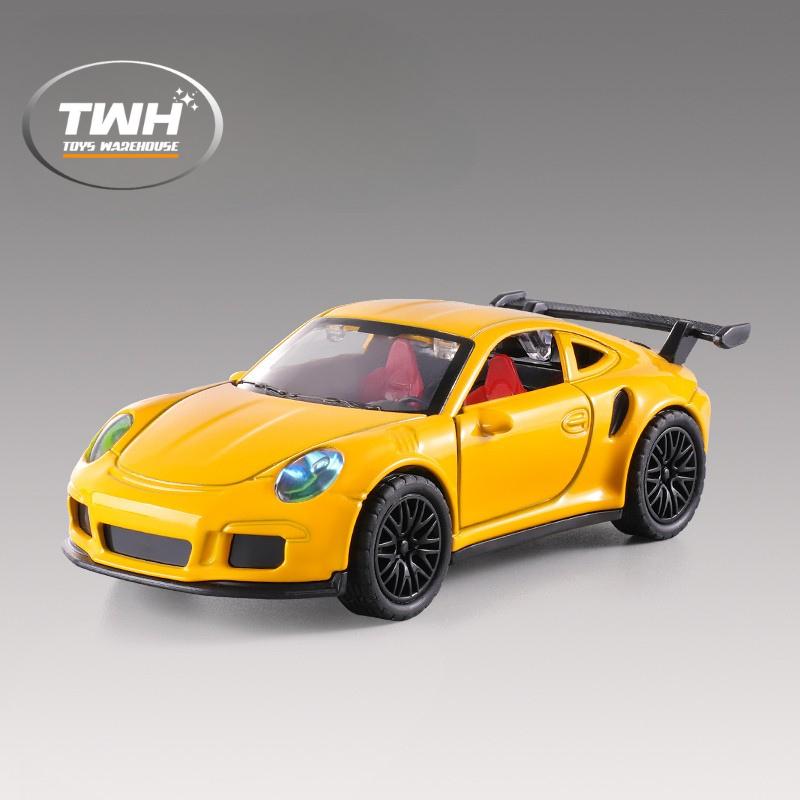 TWH Diecast Mobil Sport Super Car Divo Huayra Ferrari Lambo Camaro Supra Benz Lamborghini Benz Porche Mazda BMW 1:36