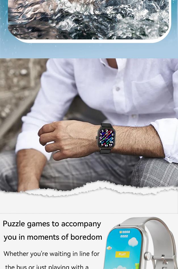 Product Introduction of (BISA COD)Jam tangan smartwatch pria cewek,X8, 2.01”smartwatch android ios,parlent active smartwatch,Sport Tahan Air Bluetooth Smart Watch Pelacak Kebugaran Gelang Pedometer Heart Rate 11