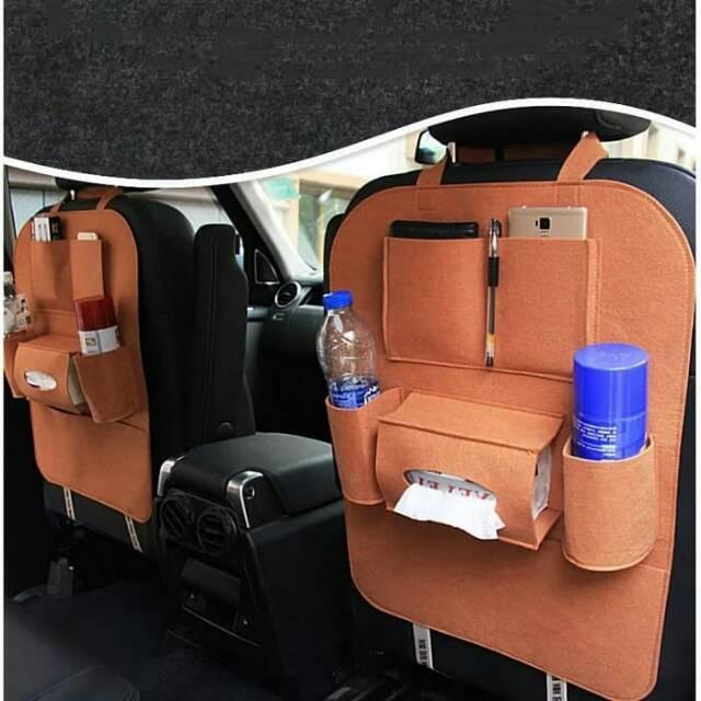 Car Seat Organizer Multifungsi - Tas Jok Mobil Rak Belakang PREMIUM 3