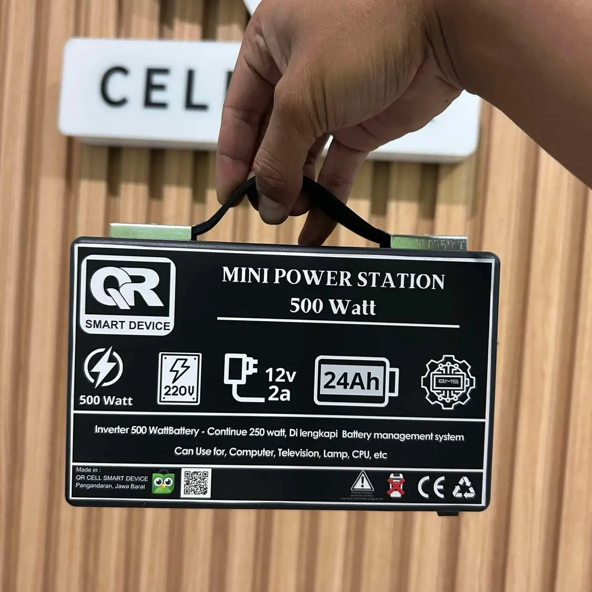 Power station 500 Watt, continue 200 Watt Laptop Baterai 110 WH