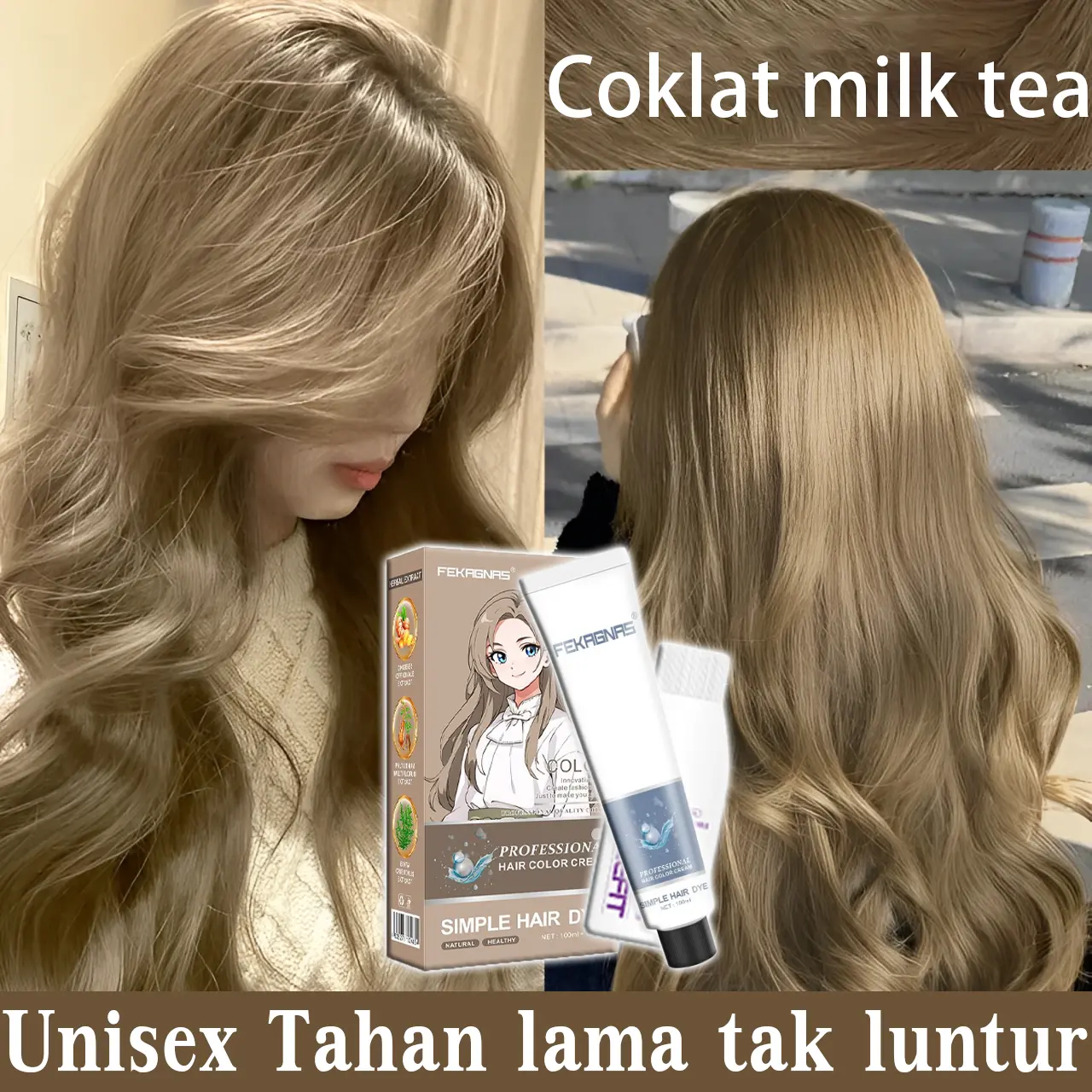 Coklat milk tea