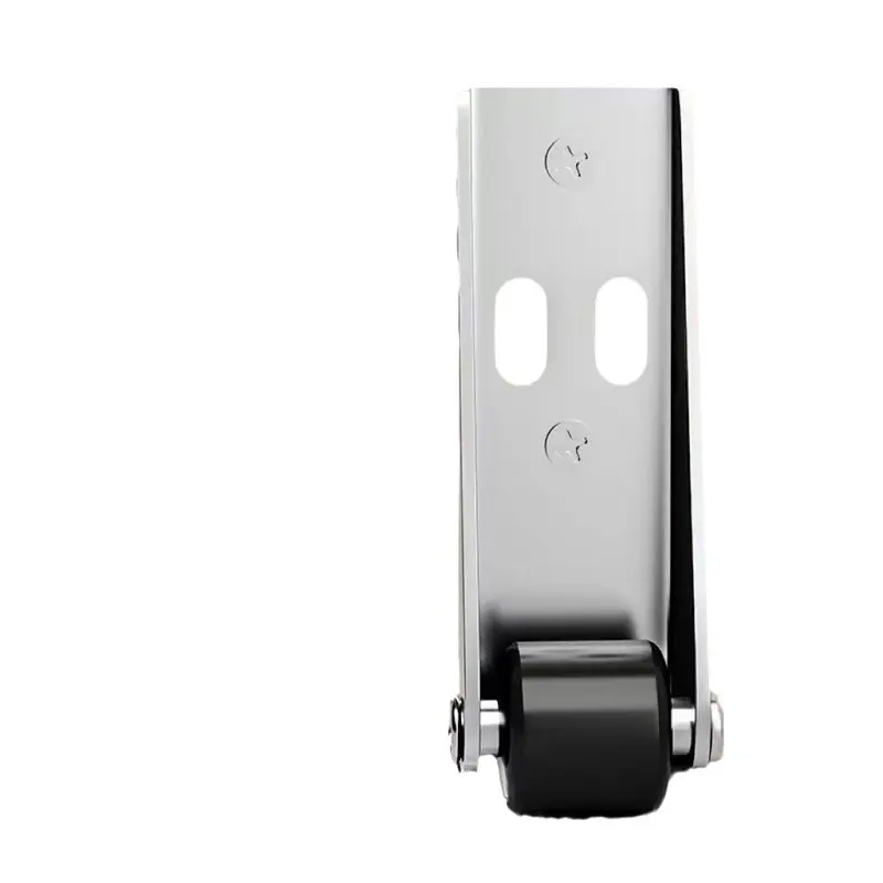 Bánh xe cửa trượt, Ròng rọc kiểu Cũ bánh xe cửa xoay bằng thép nhựa, hỗ trợ đáy, bánh xe hướng dẫn cửa trượt, thích hợp cho cửa gỗ, bánh xe đáy, để ngăn ngừa rơi 5
