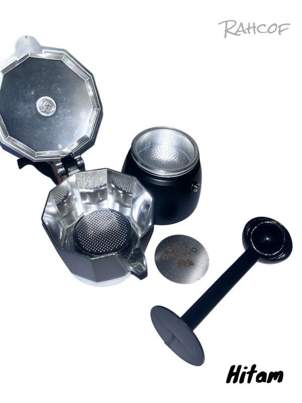 Moka pot Modif Gagang kayu bertekanan tinggi 1
