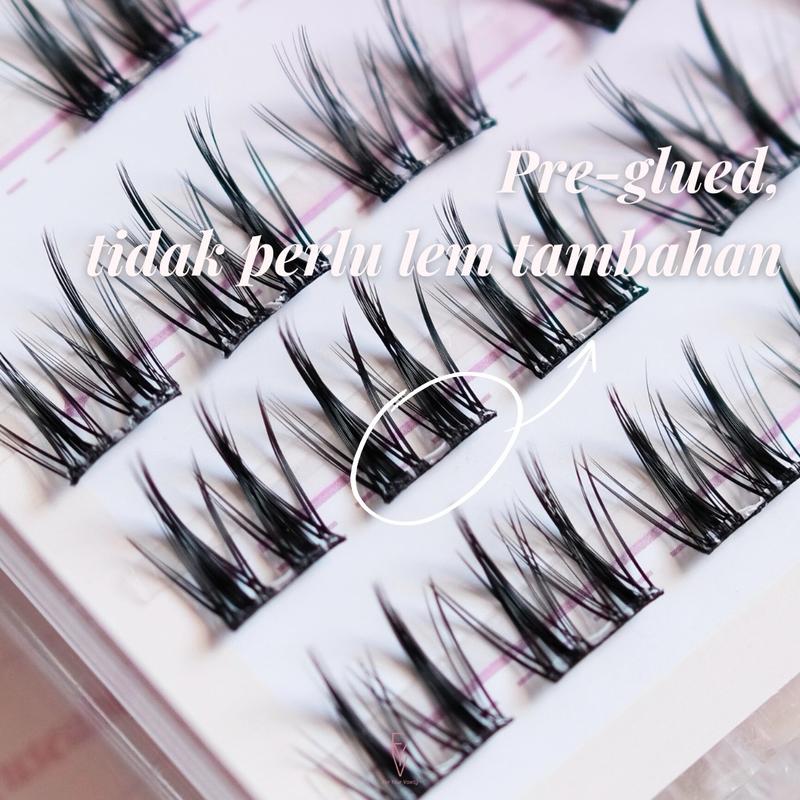 Press&Go Lash For Your Vanity Bulumata/Eyelash Individual/ bulu mata tanpa lem cluster lashes 3