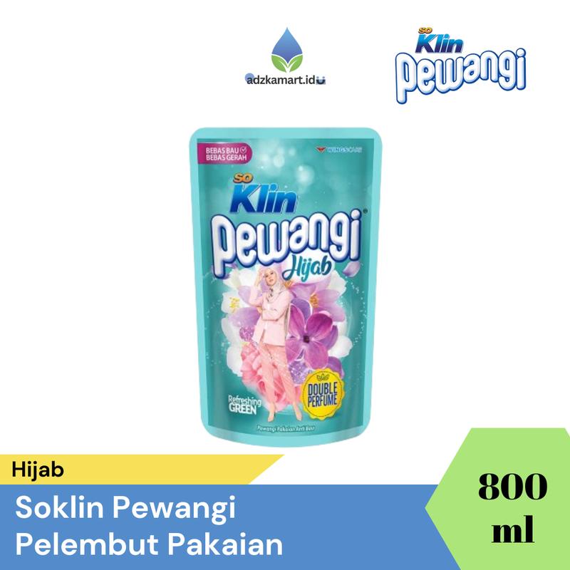 Pelembut Pewangi Pakaian So Klin Pewangi Comfort Blue / Hijab Refreshing Green / Exotic Purple 1