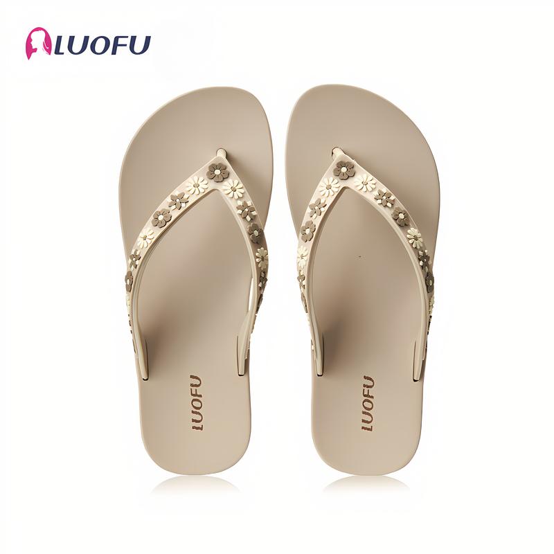 Dép Lê Nữ Luo Fu, Dép Và Dép Xỏ Ngón, Giày Bệt Nữ Shoes DéP 2