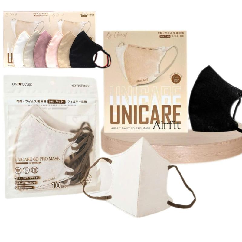 [100 Cái Tặng 20 Cái] Khẩu trang 6D PRO UNICARE, hàng cao cấp chính hãng UNI MASK