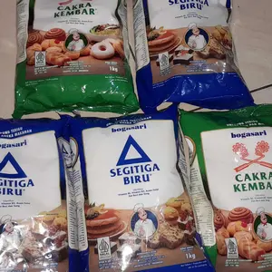 3 PCS - Bogasari Segitiga Biru Premium 1 Kg