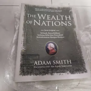Biblio Buku The Wealth of Nations Versi Original Adam Smith Kitab Klasik Ilmu Ekonomi Terjemahan Akurat