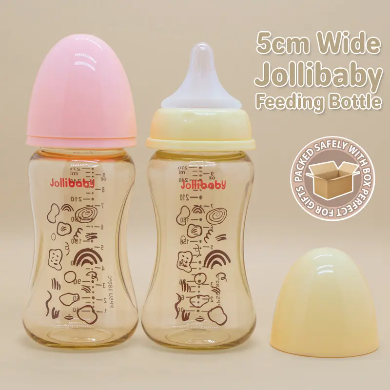 Moose Gear Baby Bottle Pink 150ml Anti Colic Feeding Bottle for