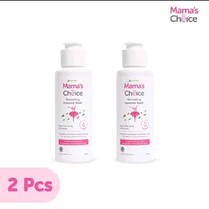 Paket Special Bundling Twin 2 Bootles - Mama's Choice Refreshing Feminine Hygiene Wash Pembersih Pewangi Area Kewanitaan Untuk Ibu Hamil & Menyusui