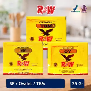 R&W Rajawali Emulsifier SP Ovalet TBM 25 Gram Pengemulsi Kue Bolu Cake Pengembang Adonan Halal BPOM