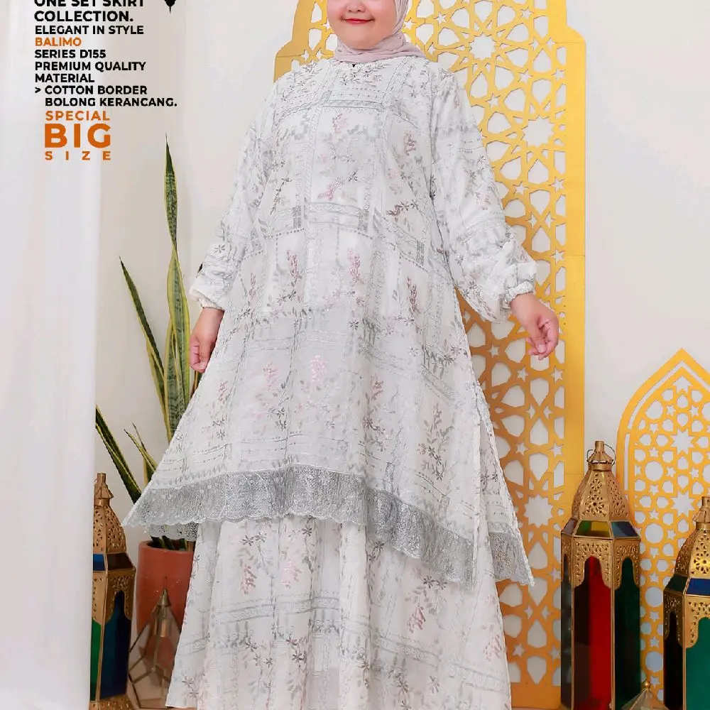 ONE SET JUMBO  BY BALIMO NEW COLLECTION Wanita