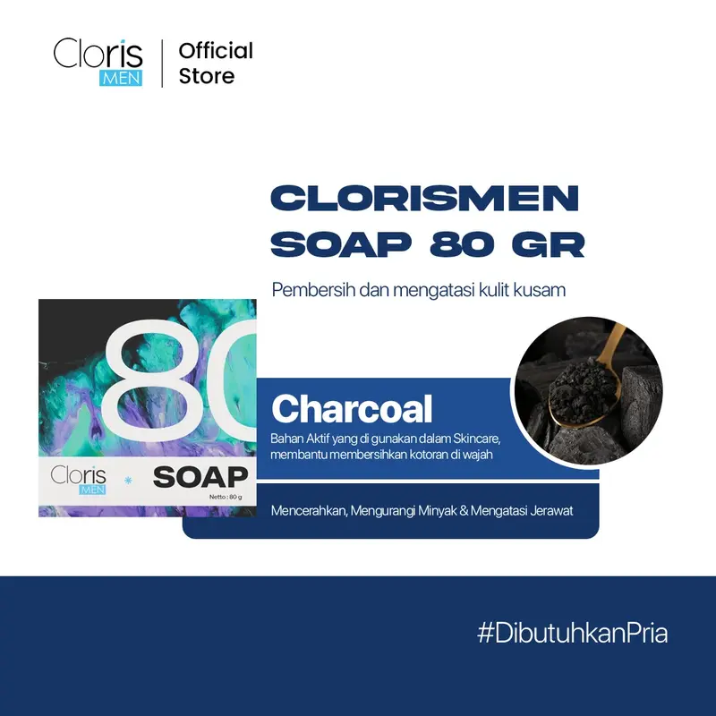 Paket Termurah Clorismen Soap 80gr + SC Serum - Pembersih Atasi Jerawat dan Mencegah Penuaan Dini Bopeng Kerutan Memudarkan Muka 4