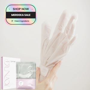 [FREE GIFT]DUNAY Brightening Hand Mask  - 3pairs/box RENEWAL|HYDRATING|BRIGHTENING Patented Ingredients CRYSTALIDE SK-influx (V), a ceramide compound, Recommend for special care for their hands, hairdressers, nurses, 72 hours long lasting